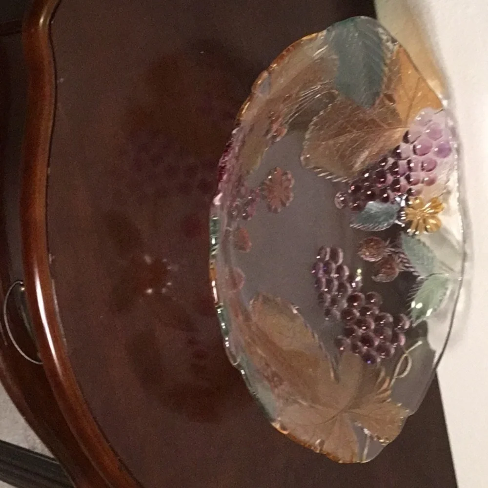 Cornucopia SAVOIR VIVRE CRYSTAL 13”OVAL‎ FRUITS BOWL